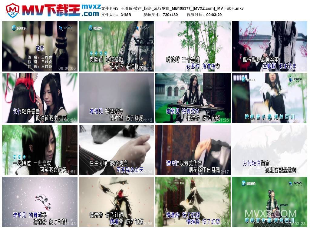 王唯侨-彼岸_国语_流行歌曲_MB105377